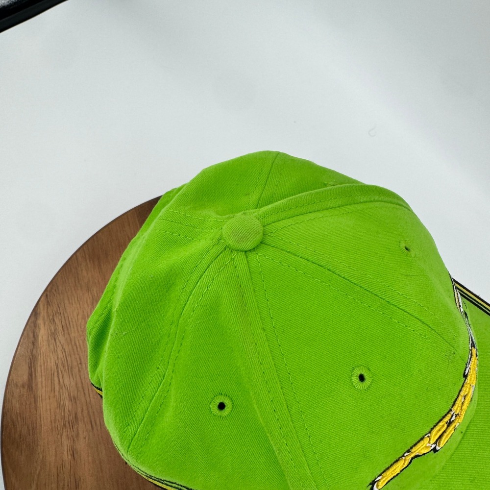 Arctic Cat Hat Men OSFA Green Black Embroidered Snowmobile Racing Baseball Cap - Picture 15 of 16